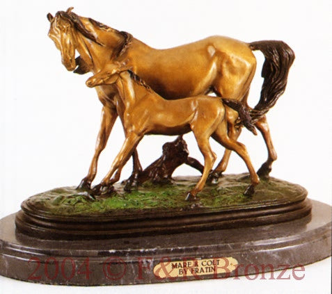 Mare & Colt by Fratin