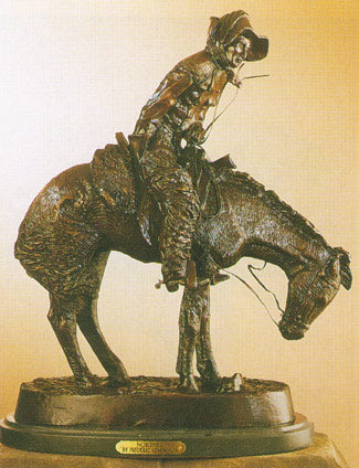 Norther Bronze Sculpture by Frederic Remington