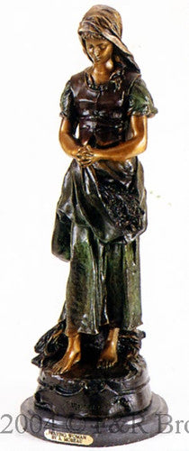 Praying Woman by Auguste Moreau