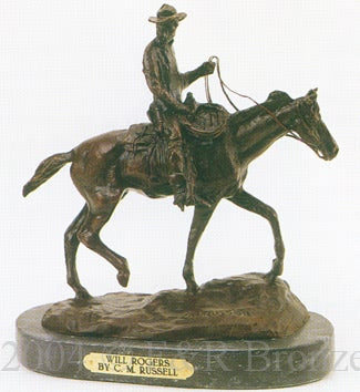 Will Rogers by Charles Russell