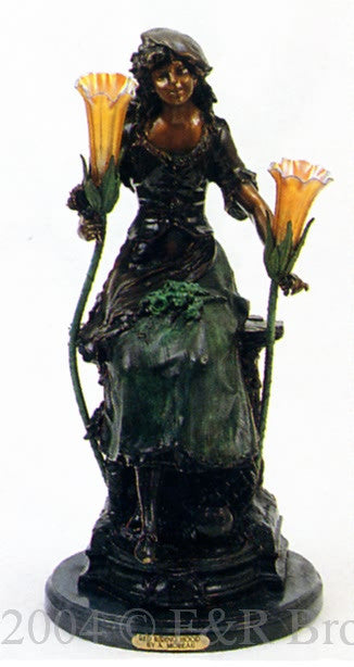 Red Riding Hood (Lamp) by Auguste Moreau