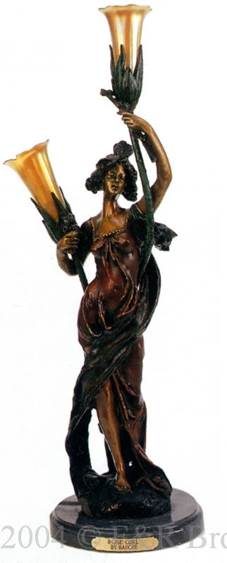 Rose Girl (Lamp) by Roche