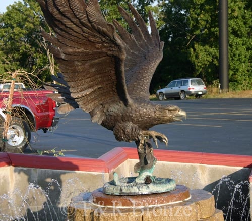 Monumental Eagle bronze by Nardini-1