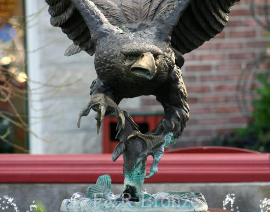 Monumental Eagle bronze by Nardini-5