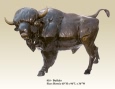 Buffalo bronze reproduction