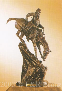 Mountain Man Bronze by Frederic Remington