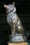 Fox Sitting Statue