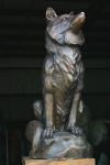 Fox Sitting Sculpture