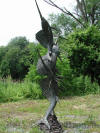 Swordfish bronze statue