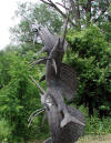 Swordfish bronze sculpture