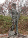 Neptune bronze statue