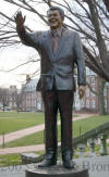 Reagan bronze sculpture