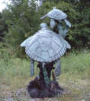 Sea Turtles bronze statue fountain