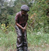 Boy Playing Golf bronze