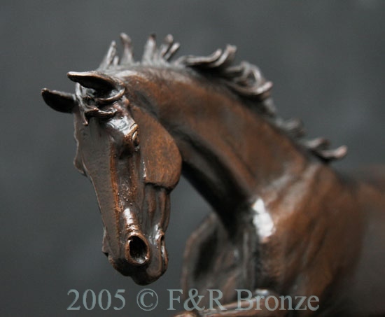 Running Free bronze Sculpture by James Arthur-7