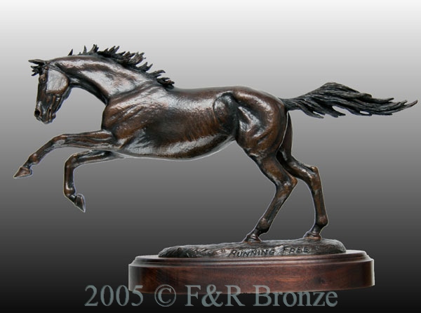 Running Free bronze Sculpture by James Arthur-14