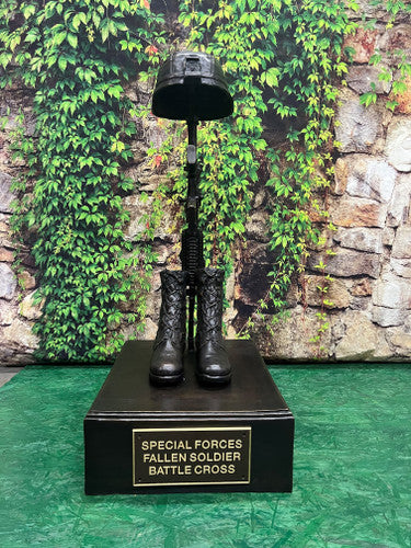 Special Forces Fallen Soldier Bronze Memorial Statue