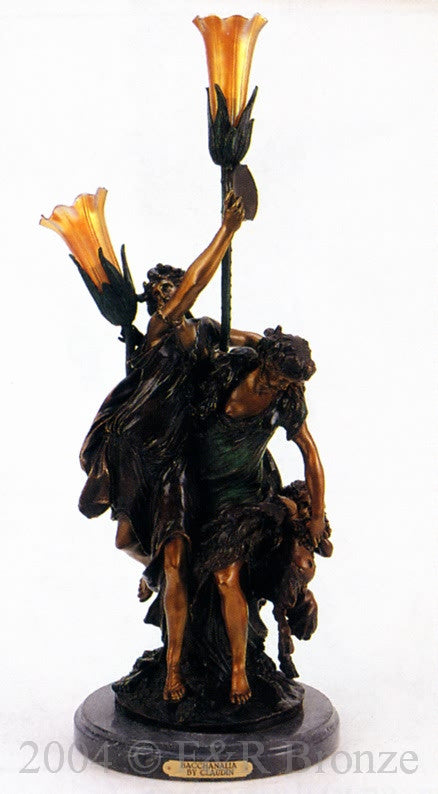 Bacchanalia (Lamp) by Clodion