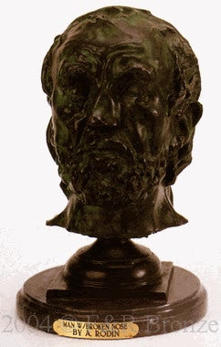 Man With Broken Nose by Auguste Rodin