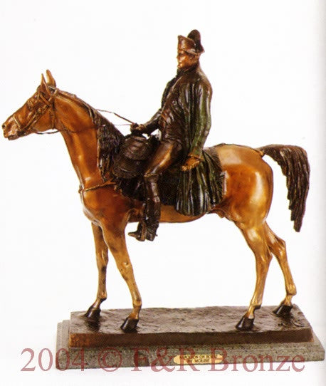 Napoleon On Horse by Molise