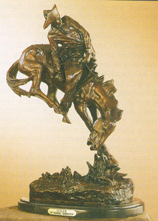 Outlaw Bronze Sculpture by Frederic Remington