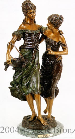 Sisters by Auguste Moreau