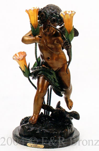 Cupid (Lamp) by Houdon