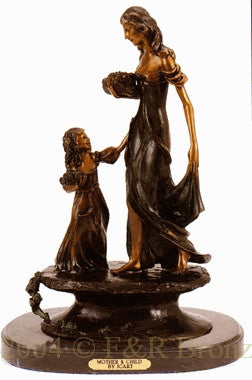 Mother And Child by Louis Justin Icart