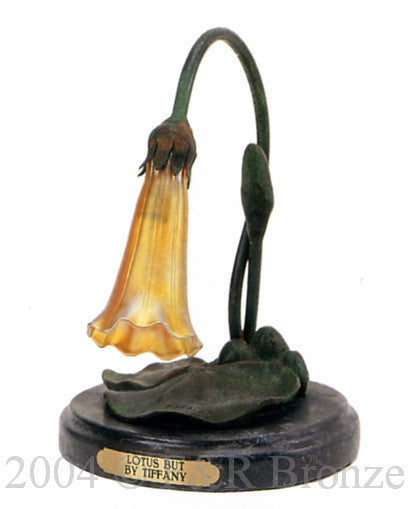 Single Lotus But (Lamp) by Tiffany