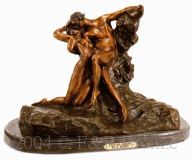 Eternal Spring bronze by Auguste Rodin