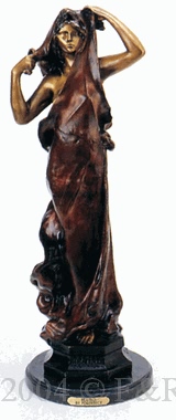 Beatrix bronze sculpture by Forestacy