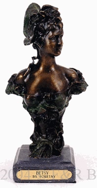 Betsy bronze sculpture by Foretay