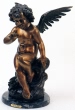 Angel with Wings bronze by Houdon