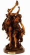 Bacchanalia bronze sculpture by Clodion