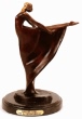 Ballet Dancer bronze statue