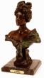 Carmela bronze by Emmanuel Villanis