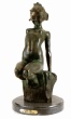 Nude Girl bronze by Max Turner