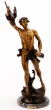 Victorious Archer bronze sculpture