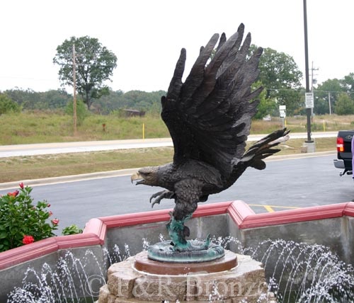 Monumental Eagle bronze by Nardini-3