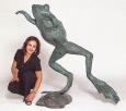Frog bronze