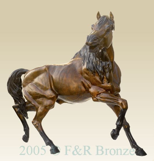 Heroic Stallion bronze