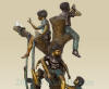 Five Boys Playing In Tree bronze sculpture