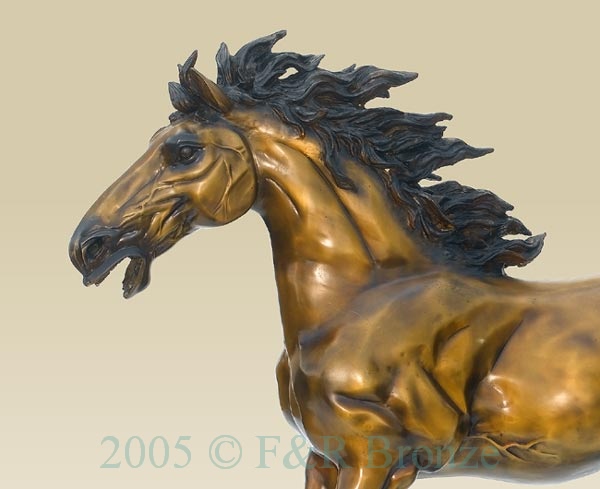 Savage Horse bronze
