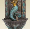 Mermaid On Wall bronze reproduction