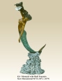 Mermaid with Shell bronze  reproduction fountain