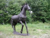 Trotting Horse Bronze Statue