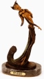 Minx Woman bronze by Demetre Chiparus