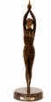 Starfish Dancer bronze sculpture by Chiparus