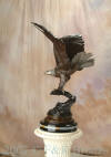 Museum Eagle bronze by Moigniez