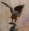 Museum Eagle bronze statue